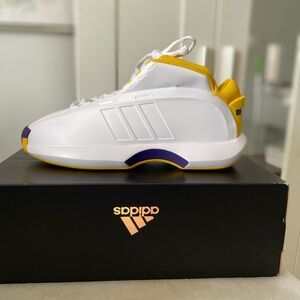 Mens Adidas Carazy 1 “Lakers Home”